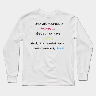 Player, I'm the Coach Long Sleeve T-Shirt